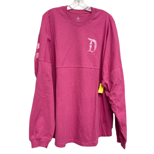 Top Ls By Disney In Pink, Size:1X