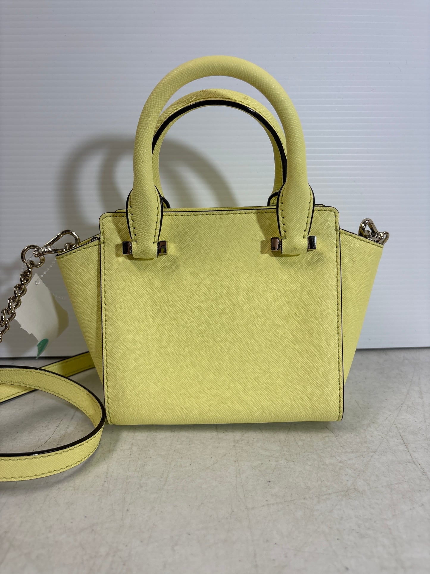 Crossbody Designer By Kate Spade In Yellow, Size:Small