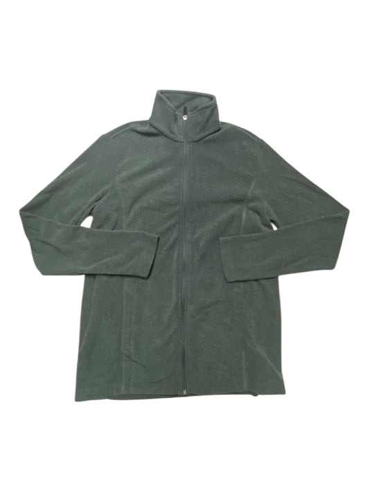 Jacket Fleece By Lands End In Grey, Size:S