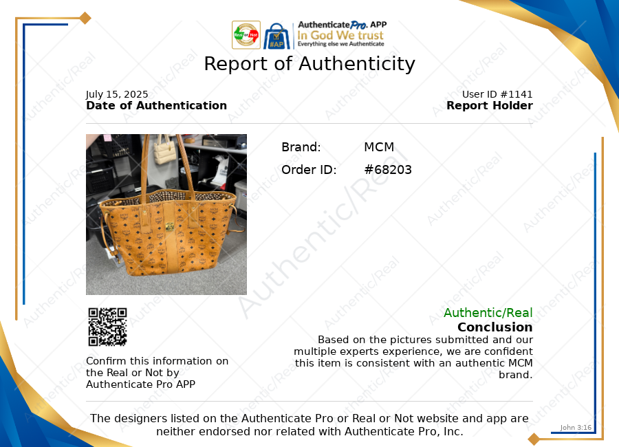 Tote Luxury Designer By Mcm In Tan, Size:Medium