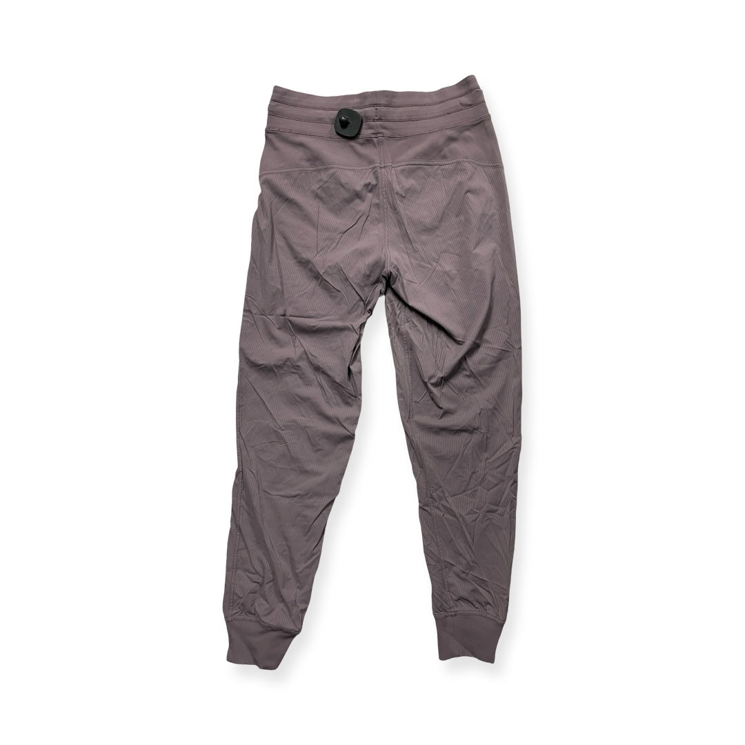 Athletic Pants By Lululemon In Purple, Size:8