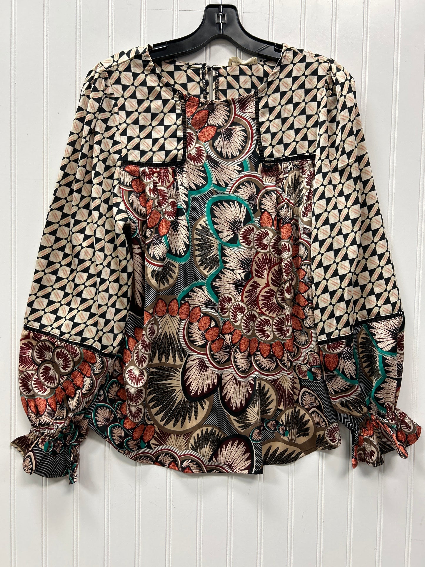 Blouse Ls By Cmc In Multi, Size:S