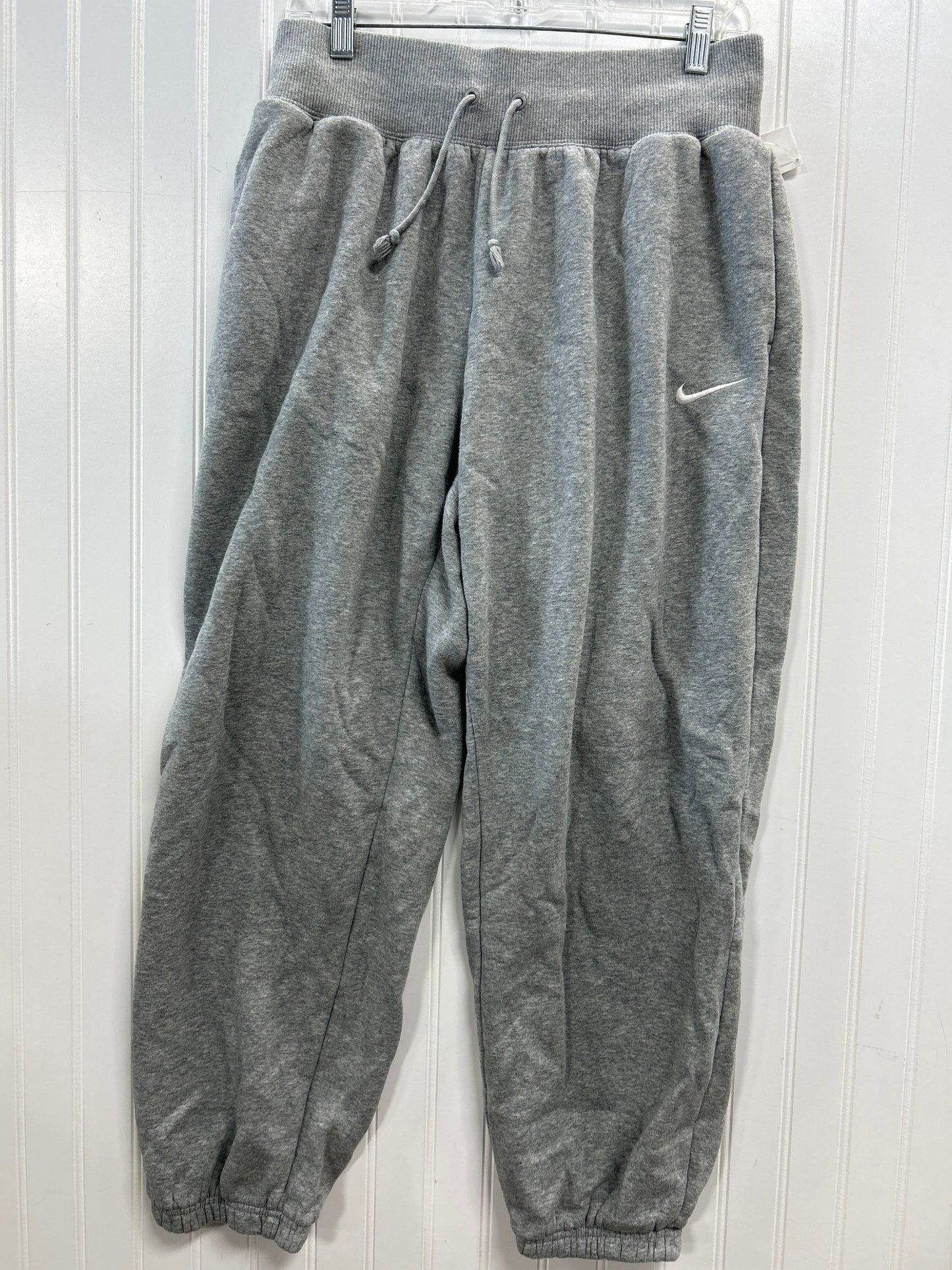 Athletic Pants By Nike Apparel In Grey, Size:M