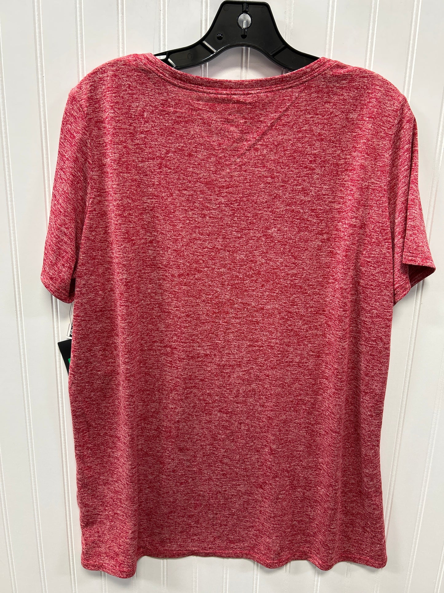 Athletic Top Ss By Nike Apparel In Red, Size:Xl