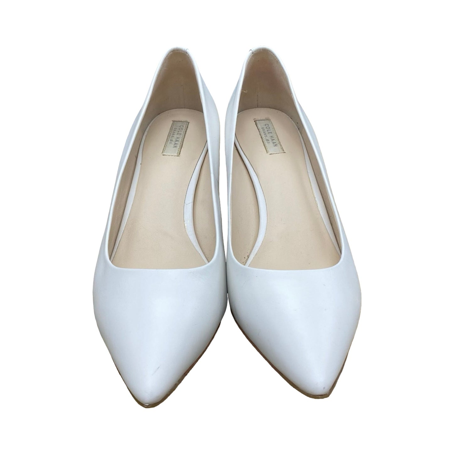 Shoes Heels Kitten By Cole-Haan In White, Size:8.5