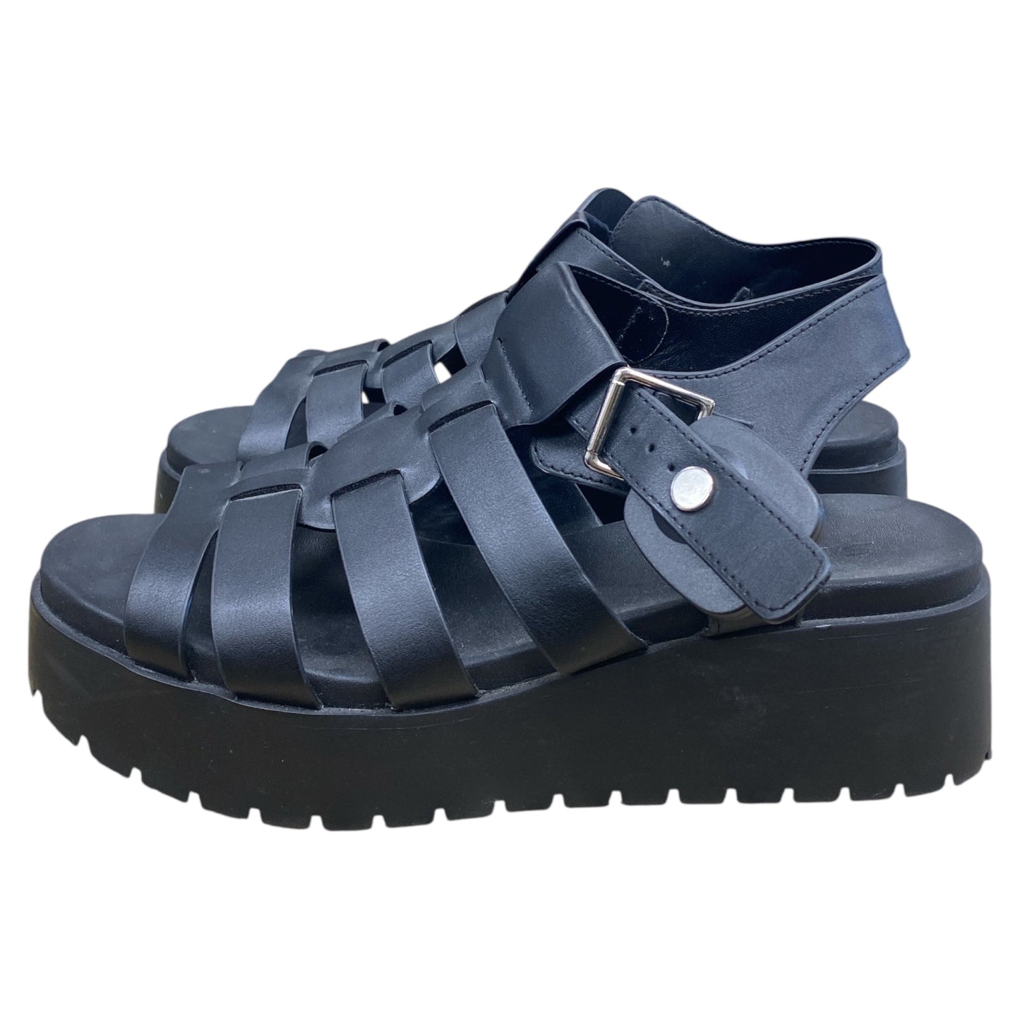 Shoes Flats By Soda In Black, Size:10