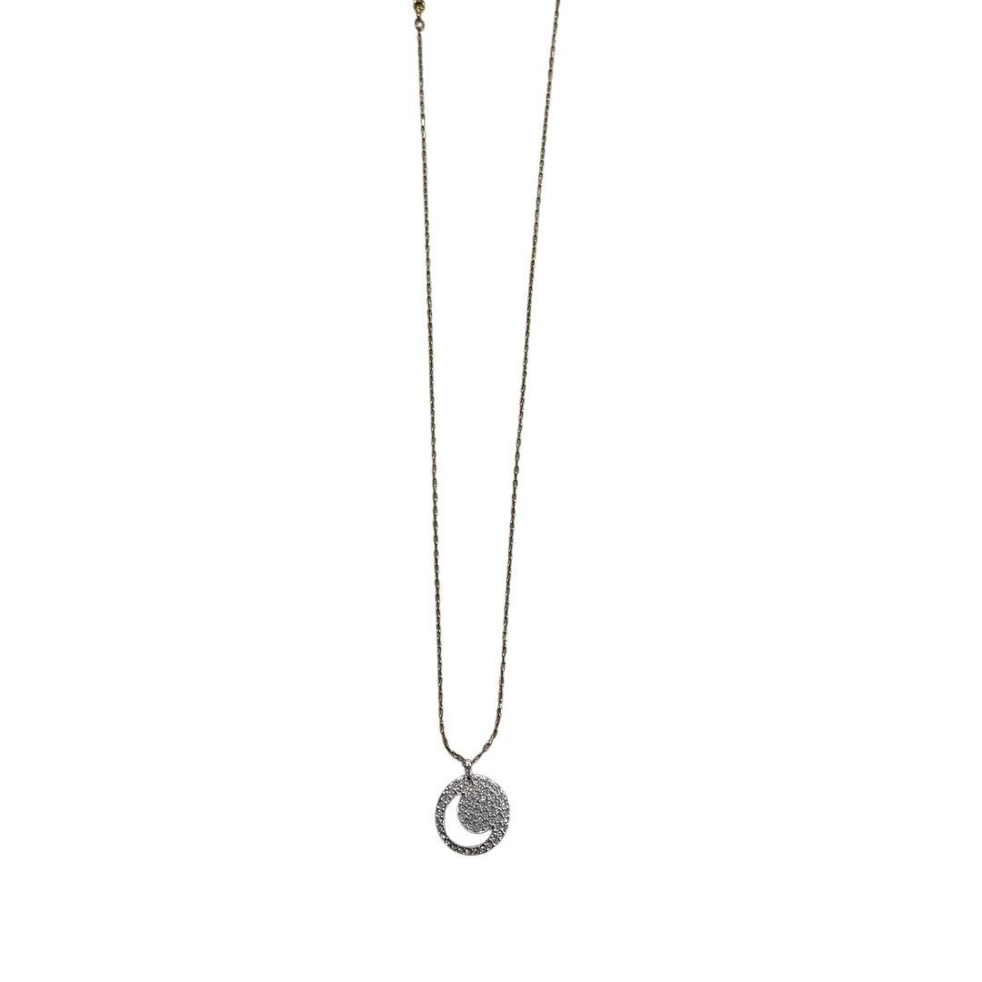 Necklace Designer By Swarovski In Gold