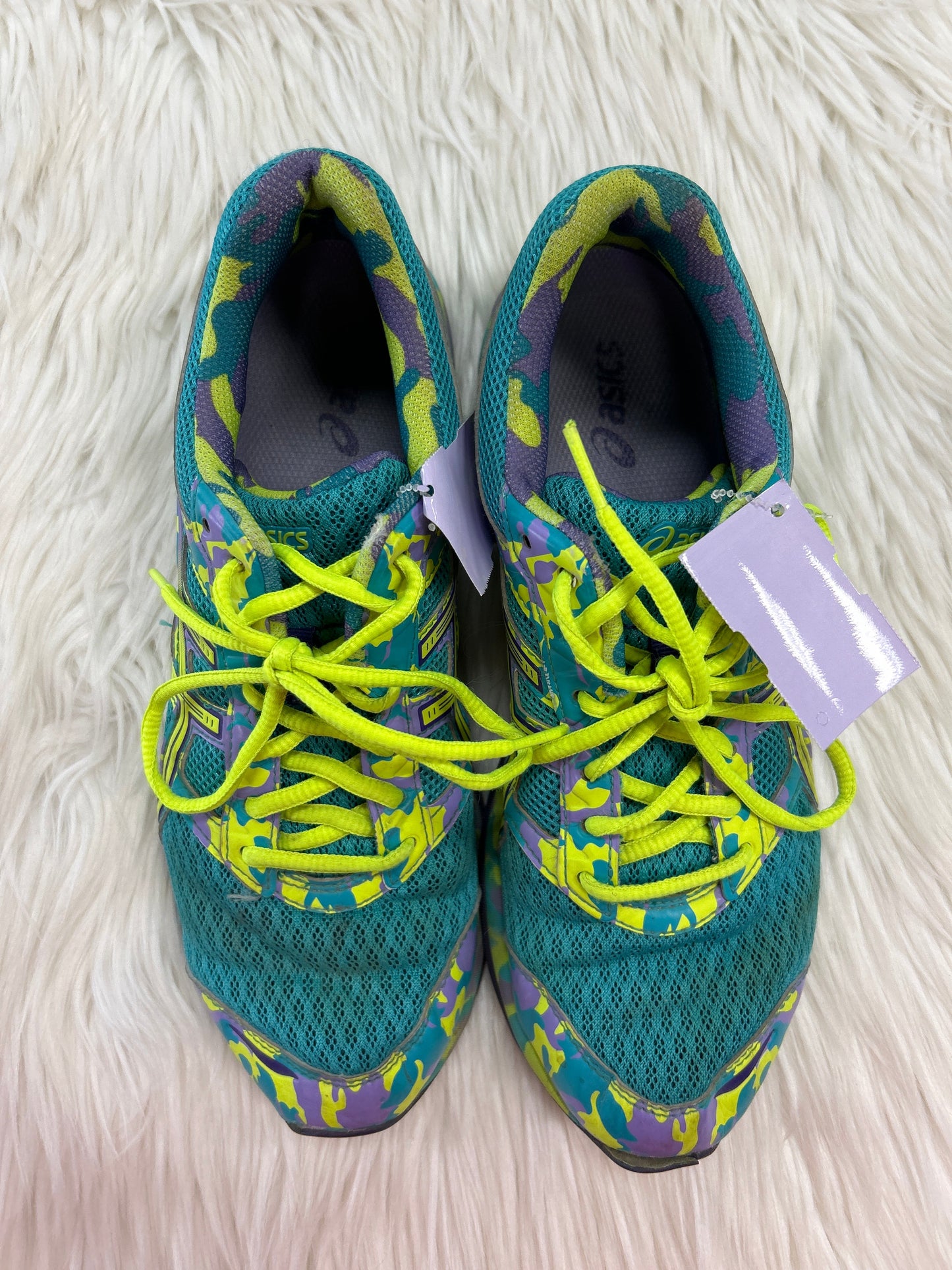 Shoes Athletic By Asics In Blue & Purple, Size:9