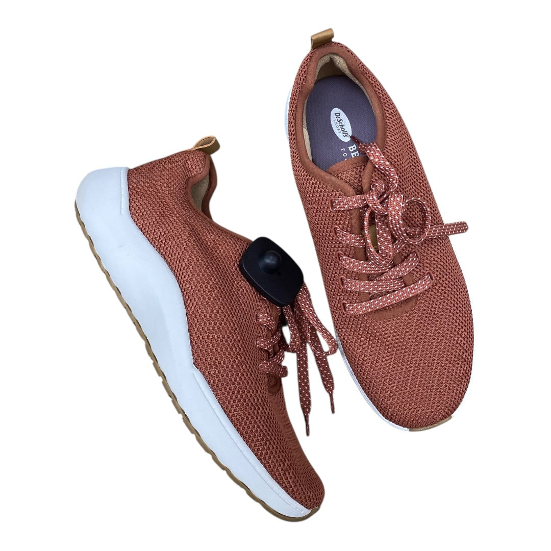 Shoes Athletic By Dr Scholls In Orange, Size:9.5