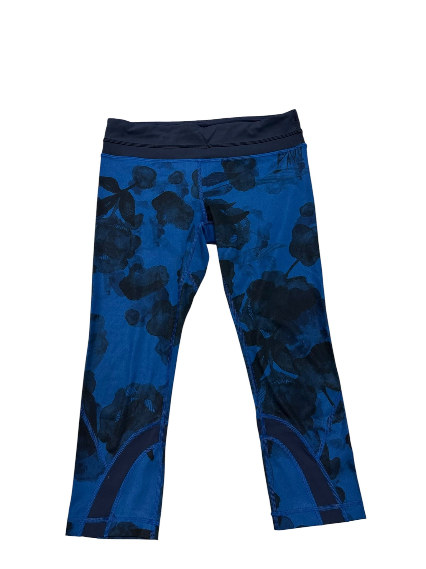 Athletic Leggings By Lululemon In Blue, Size:8