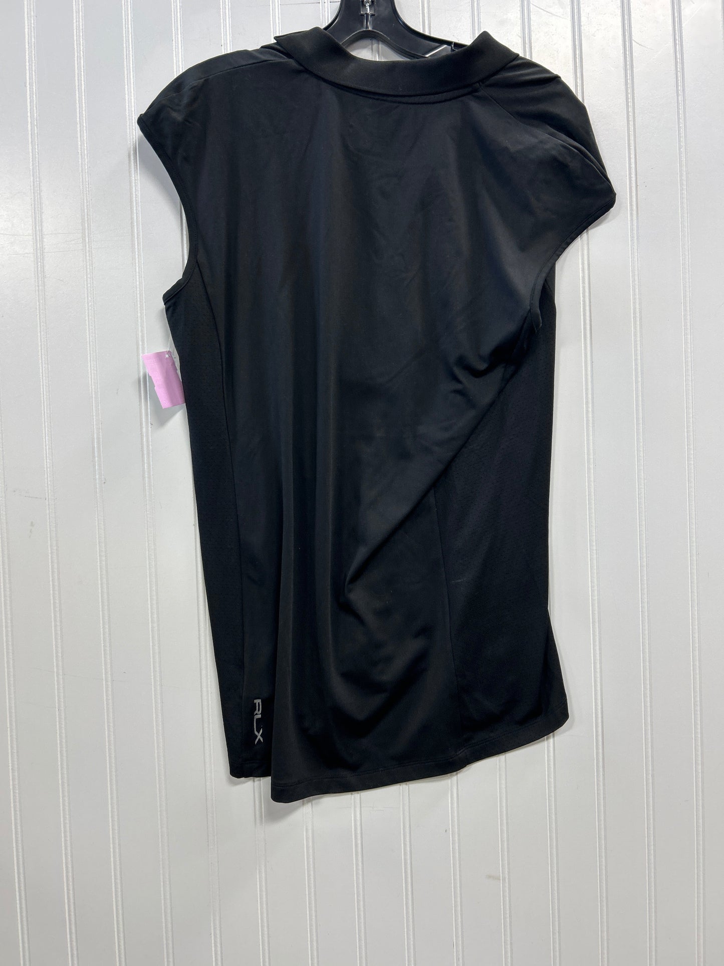 Athletic Tank Top By Rlx In Black, Size:Xl