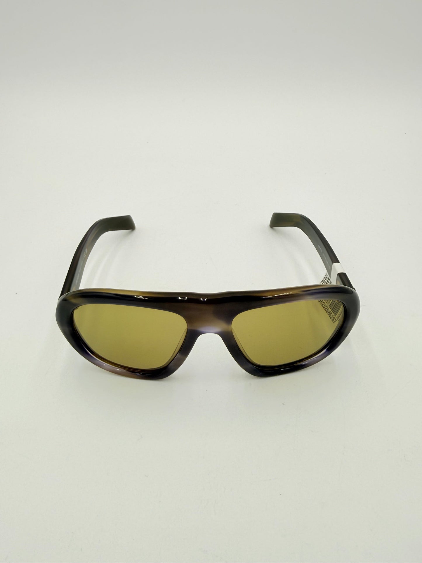 Sunglasses Luxury Designer By Prada In Purple & Tan, Size: