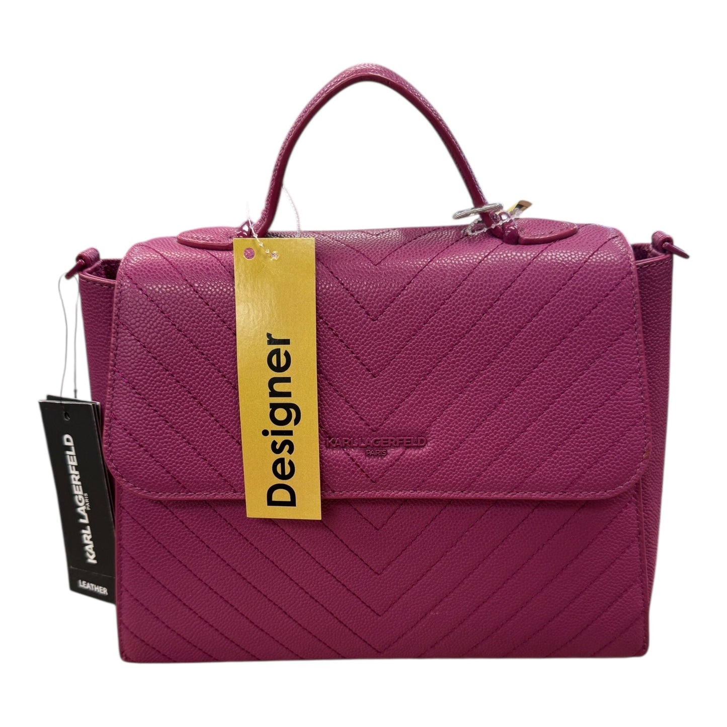 Crossbody Designer By Karl Lagerfeld, Size: Large