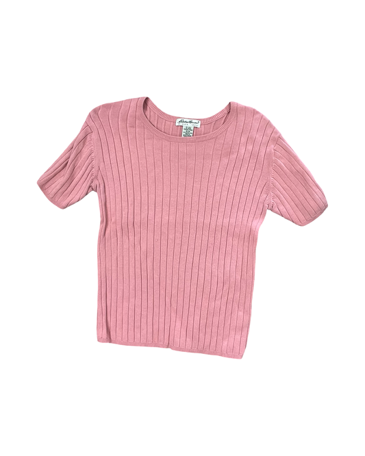 Top Ss By Eddie Bauer In Peach, Size:M