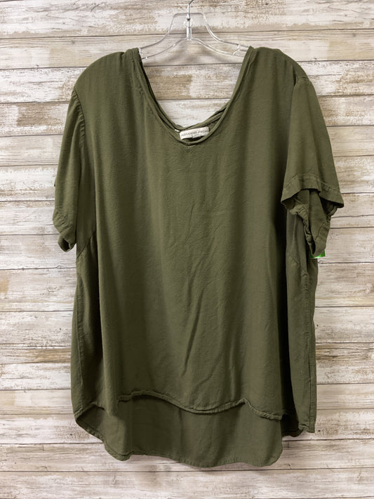 Top Ss By Cmc In Green, Size:3X