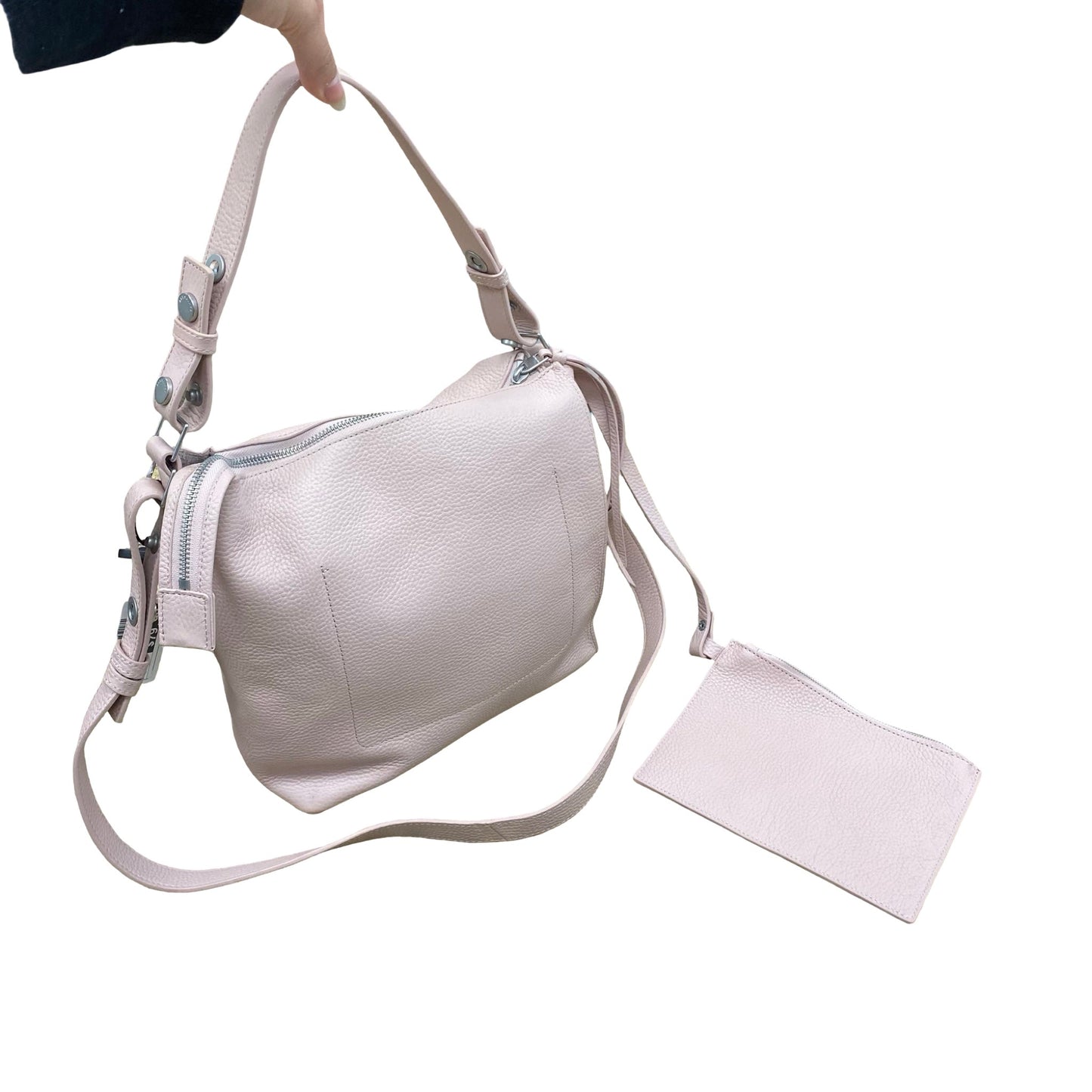 Handbag Designer By All Saints In Pink, Size:Medium
