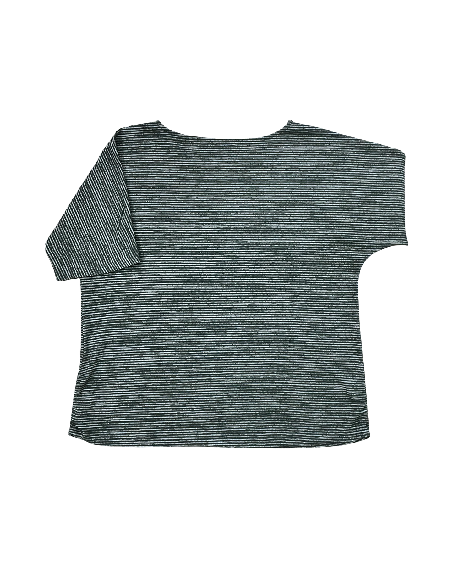 Top Ss By Croft And Barrow In Green & Tan, Size:1X