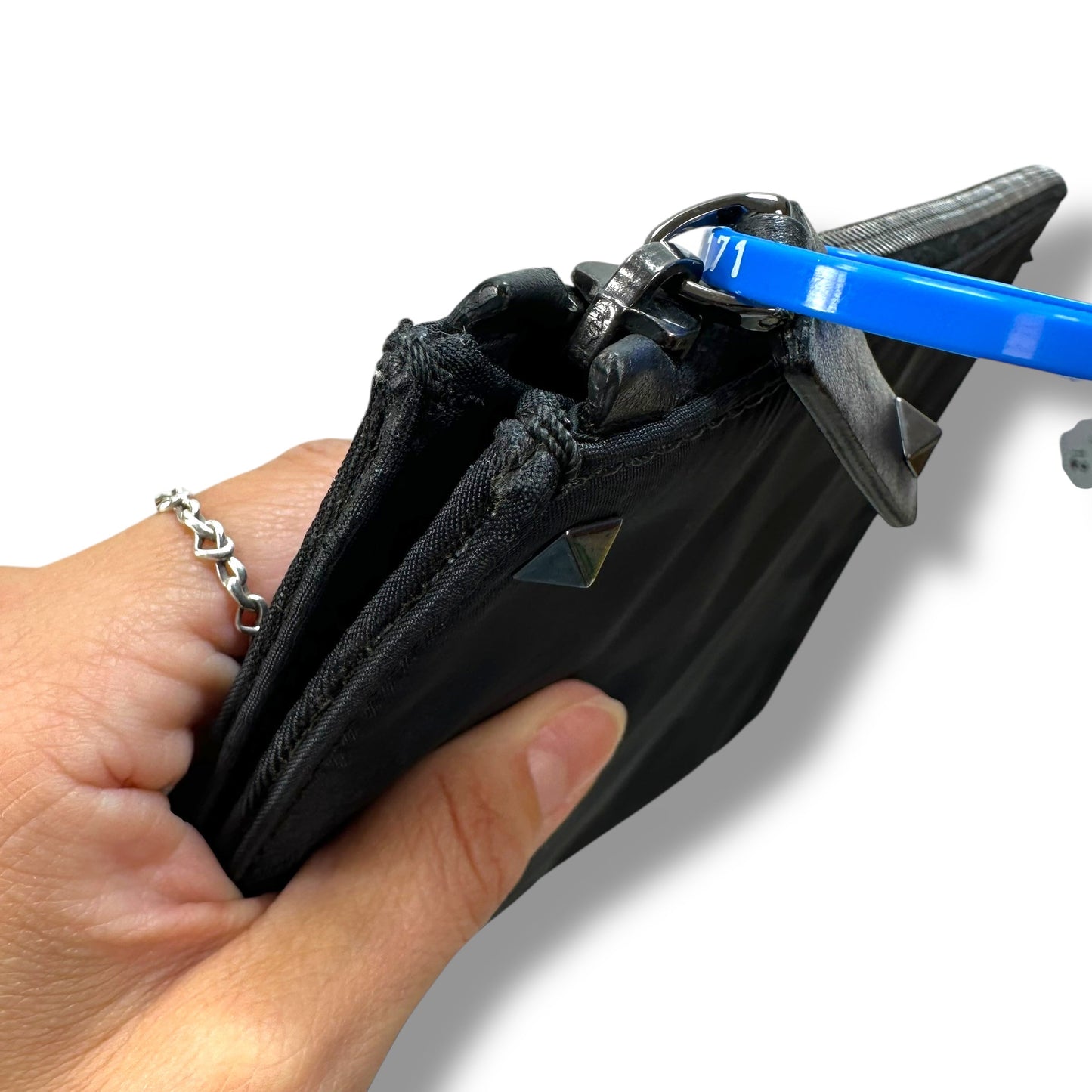 Wristlet Luxury Designer By Valentino-garavani, Size: Large