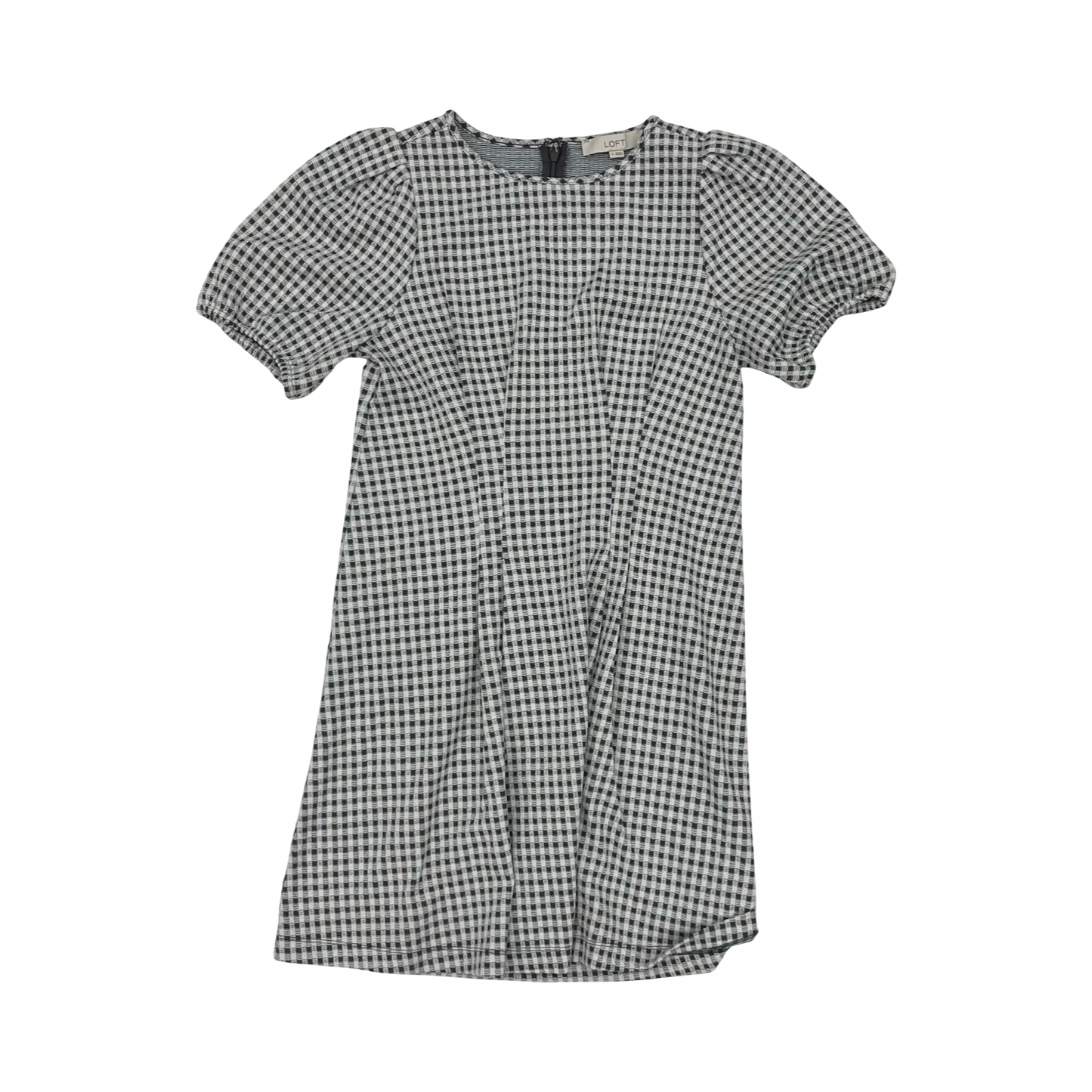 Dress Casual Short By Loft In Grey & White, Size:4