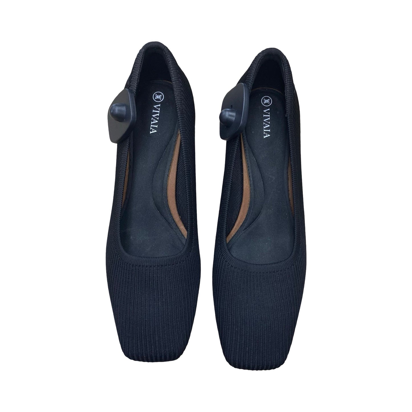 Shoes Heels Block By Vivaia In Black, Size:10.5