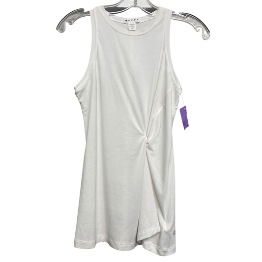 Athletic Tank Top By Athleta In White, Size:Xxs