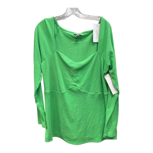Top Ls Maternity By Isabel Maternity In Green, Size:1X