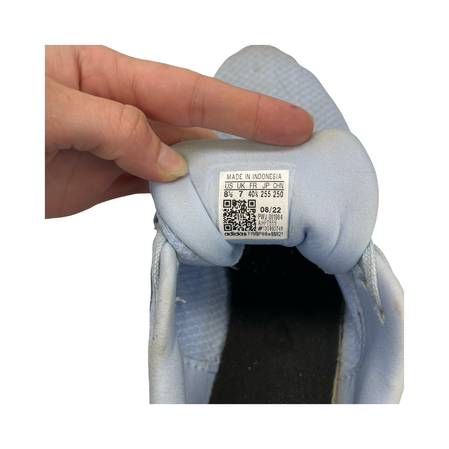Shoes Athletic By Adidas In Blue, Size:8.5