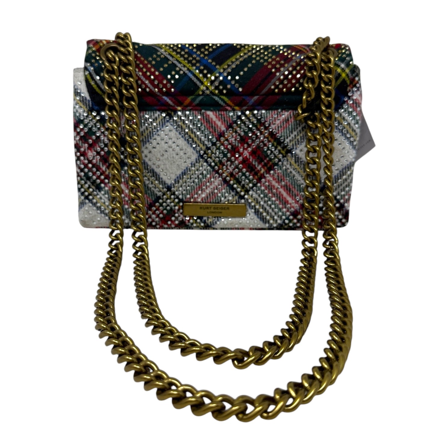 Fabric Mini Kensington Shoulder Bag Designer By Kurt Geiger, Size: Small