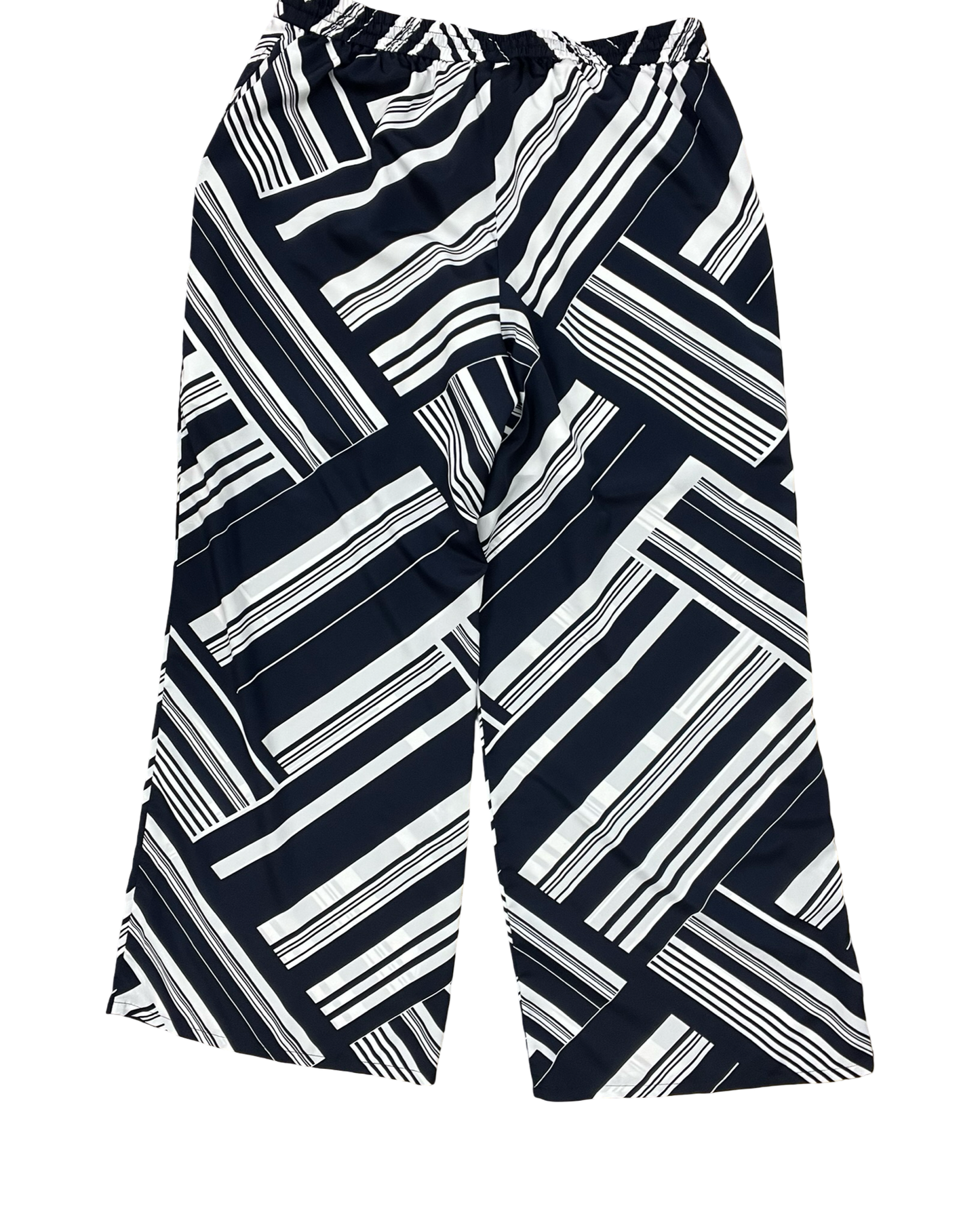 Pants Dress By Liz Claiborne In Blue & White, Size:Lp
