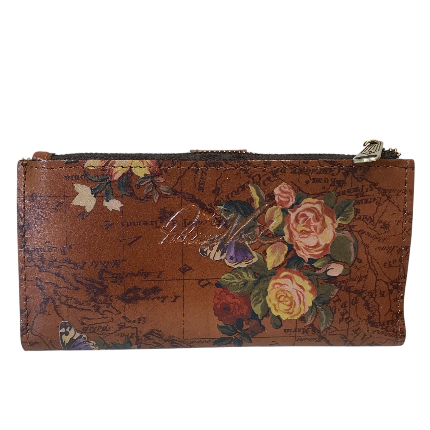 Wallet Designer By Patricia Nash In Brown, Size:Medium