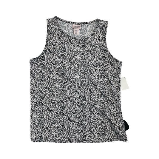 Athletic Tank Top By Tommy Bahama In Black & White, Size:S