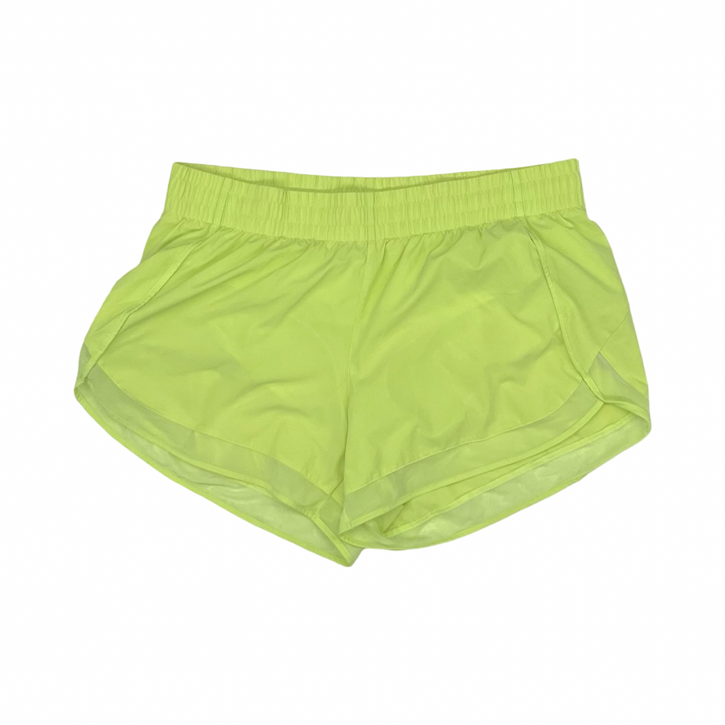 Athletic Shorts By Athleta In Yellow, Size:L