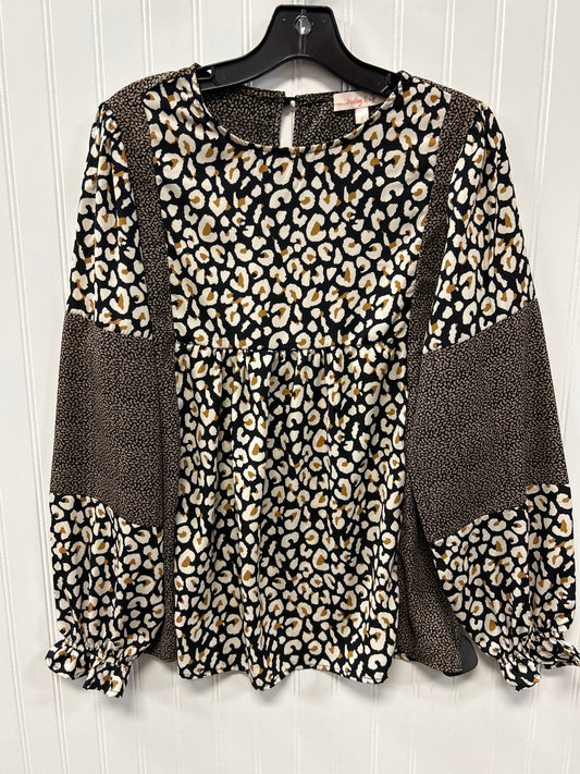 Top Ls By Hailey & Co In Animal Print, Size:S