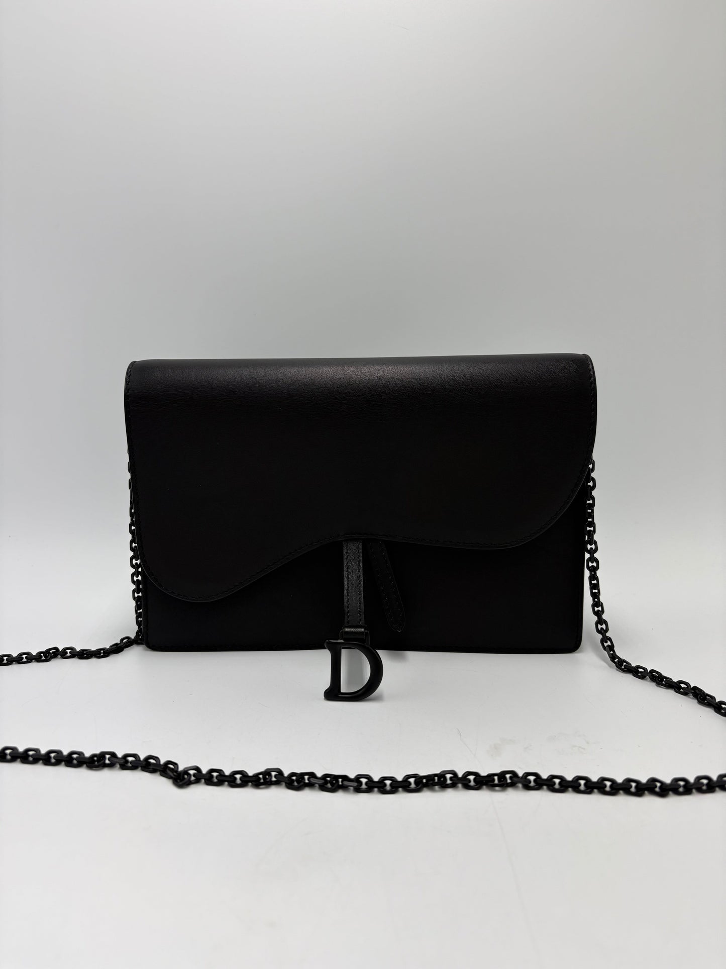 Christian Dior Ultra Matte Saddle Chain Luxury Handbag