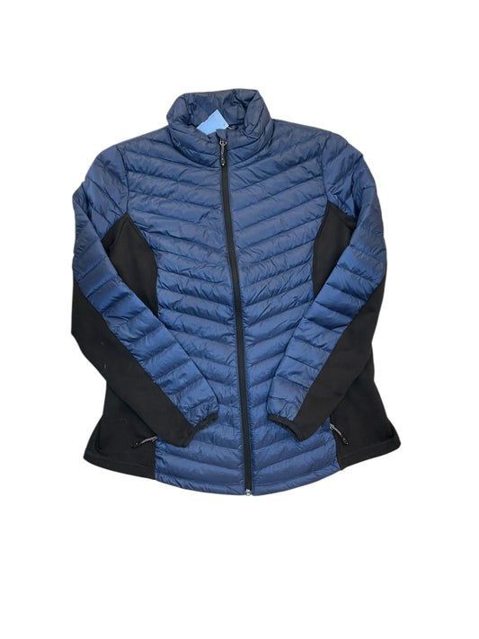 Jacket Puffer & Quilted By 32 Degrees In Black & Blue, Size:L