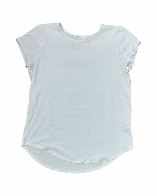 Top Ss Basic By Cupio In White, Size:M