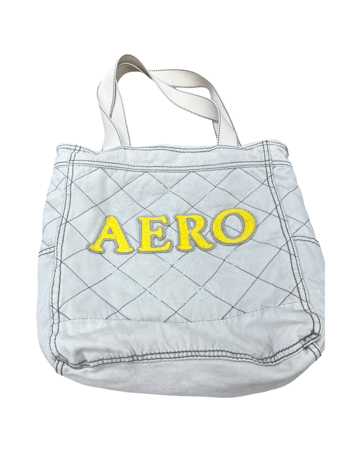 Tote By Aeropostale In Grey, Size:Medium