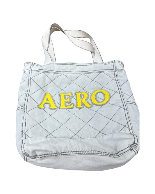 Tote By Aeropostale In Grey, Size:Medium