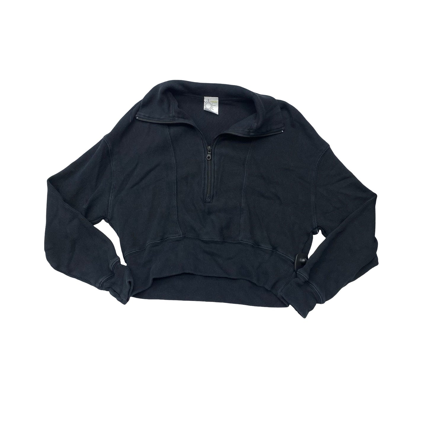 Athletic Sweatshirt Collar By Offline In Black, Size:S