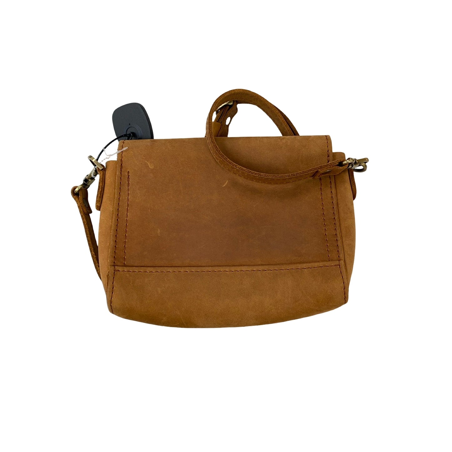 Handbag Leather By Portland Leather In Tan, Size:Small