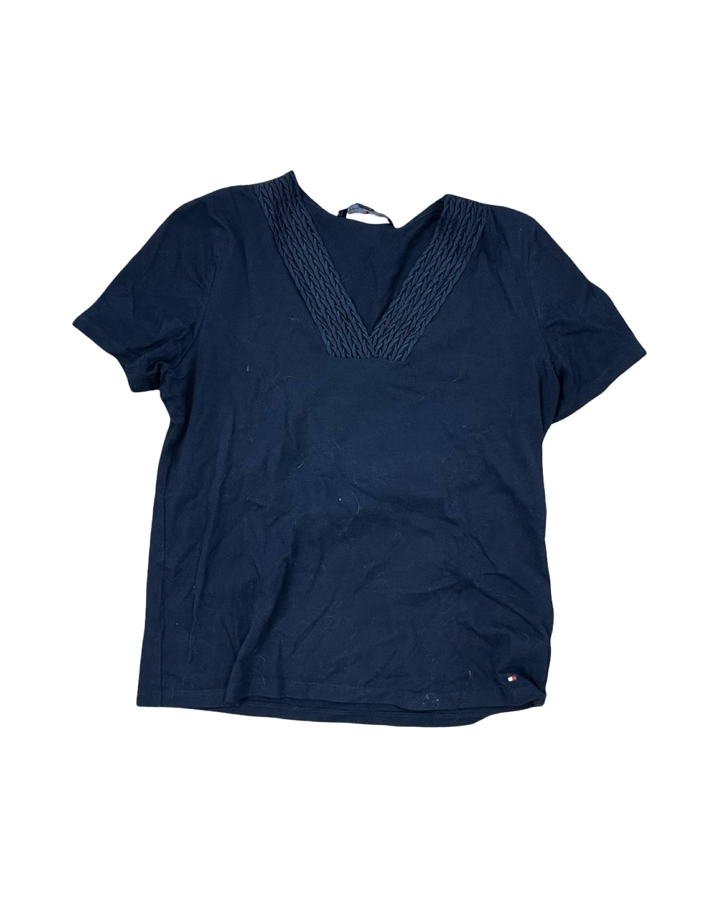 Top Ss By Tommy Hilfiger In Blue, Size:M