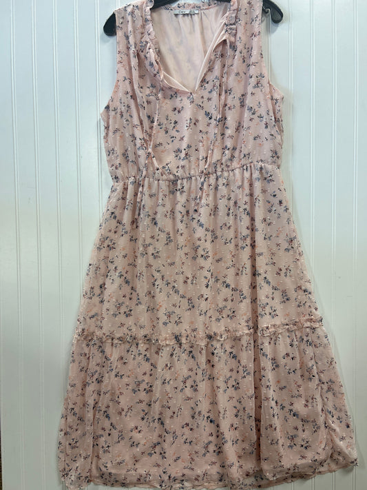 Dress Casual Maxi By Dex In Pink, Size:Xl