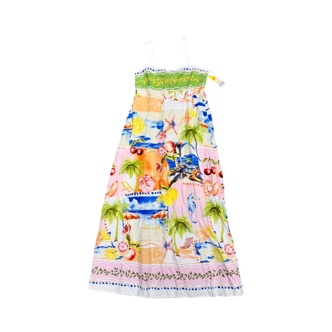Dress Casual Maxi By C And C In Multi, Size:M