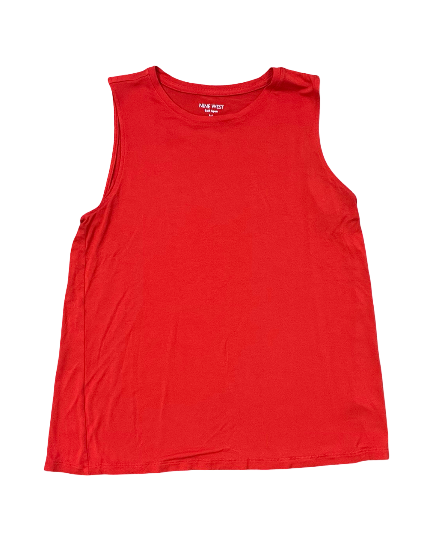Top Sleeveless By Nine West In Red, Size:M
