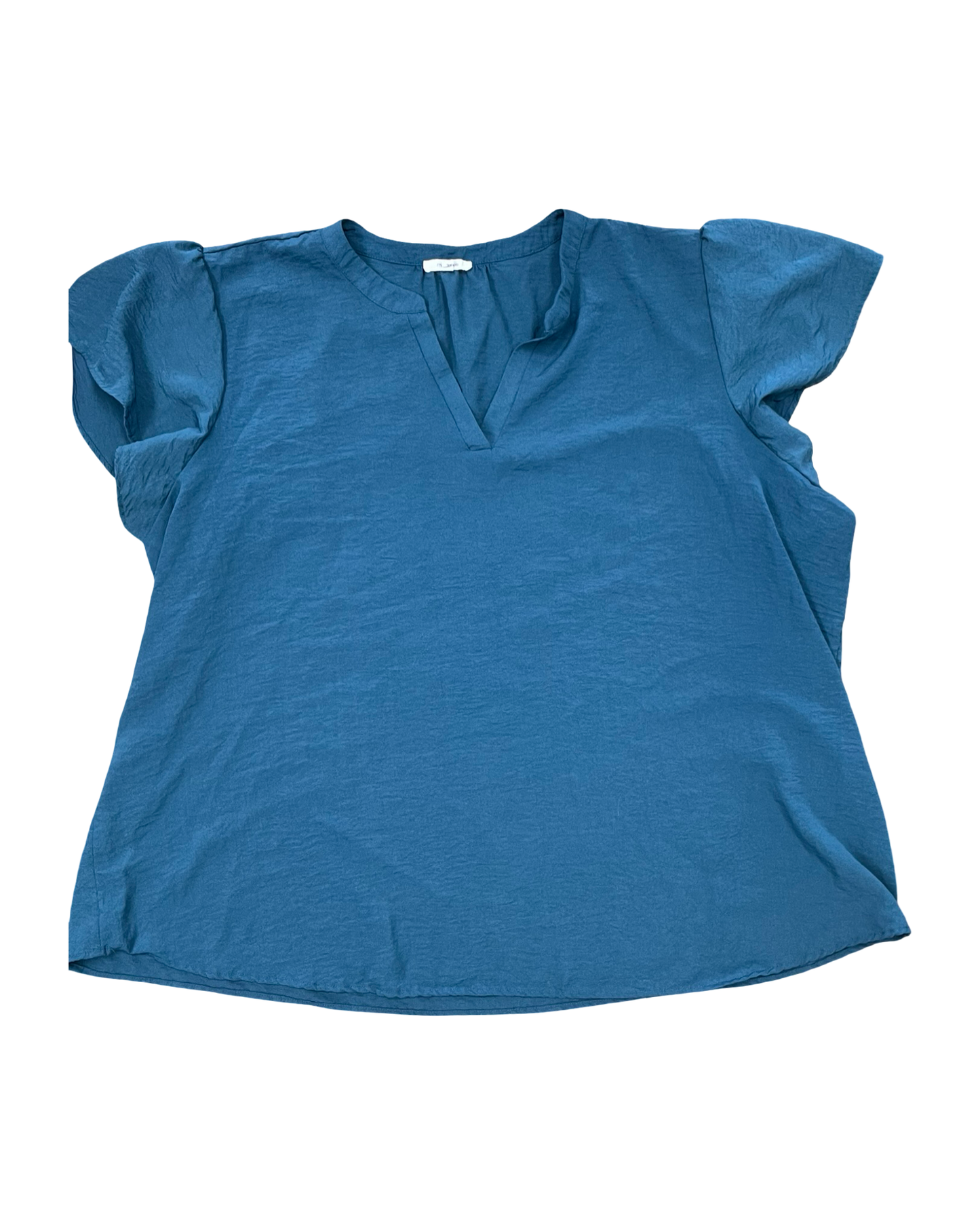 Top Ss By Maurices In Teal, Size:3X