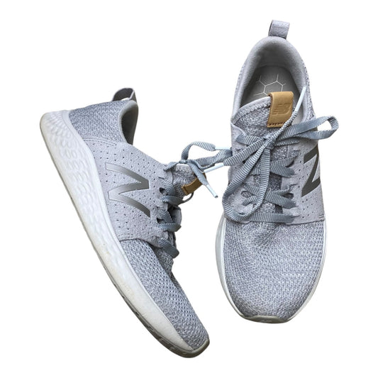 Shoes Athletic By New Balance In Grey & White, Size:9
