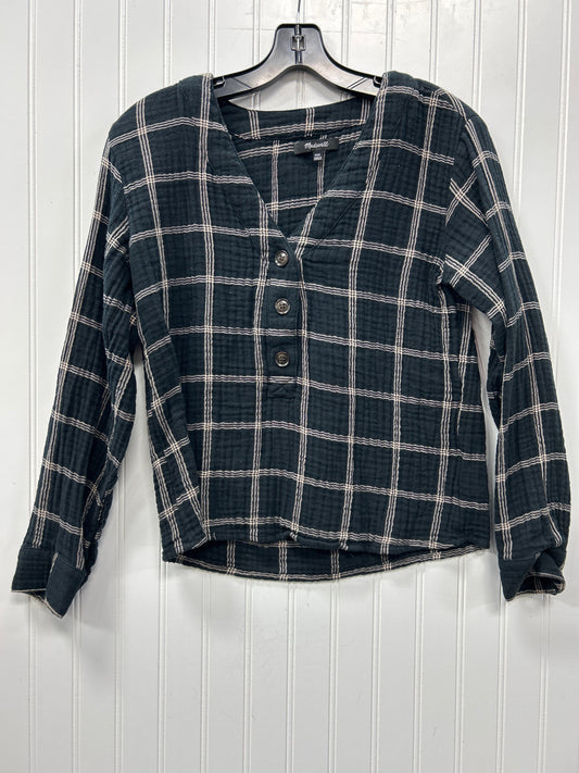 Top Ls By Madewell In Black, Size:Xxs