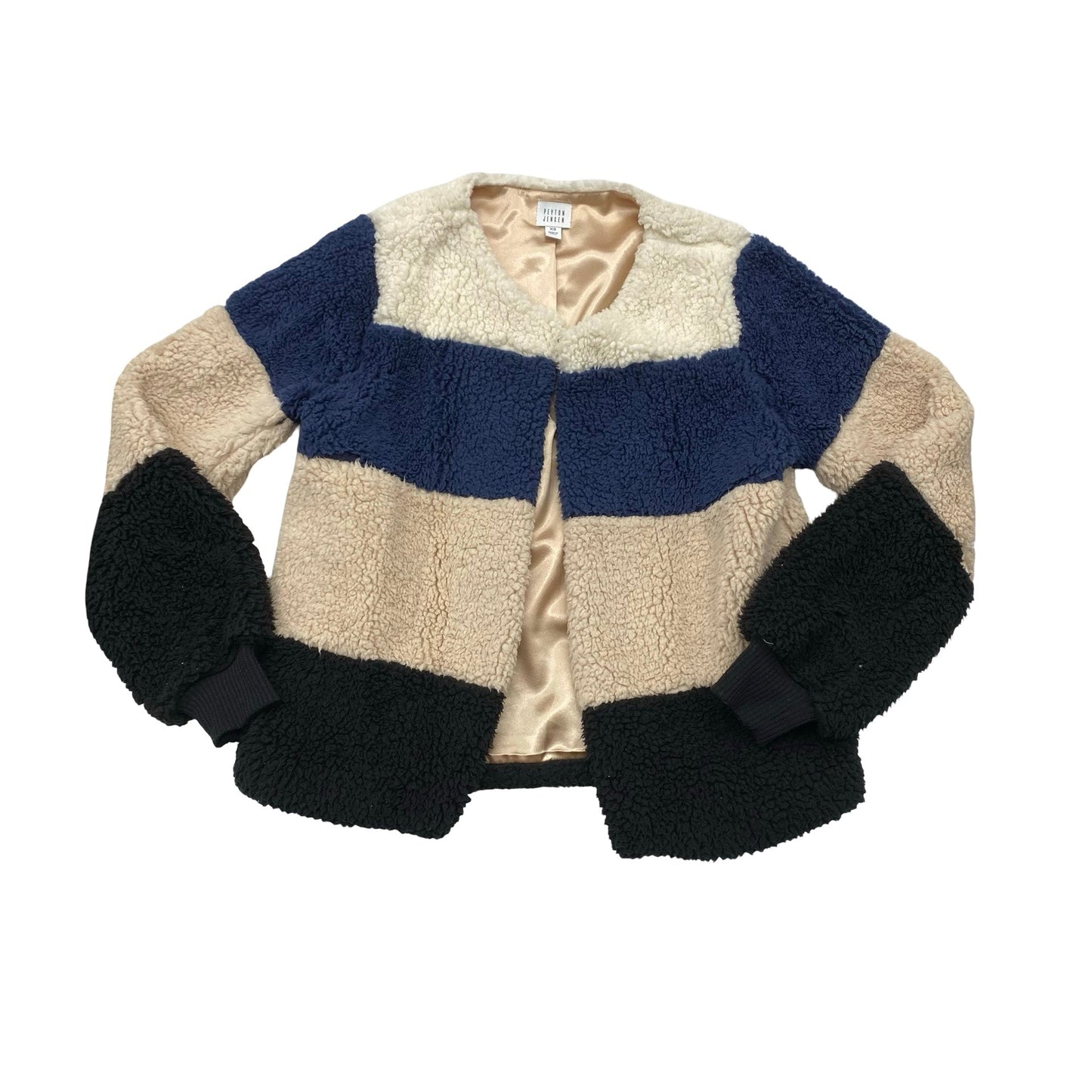 Jacket Fleece By Peyton Jensen In Multi, Size:Xs