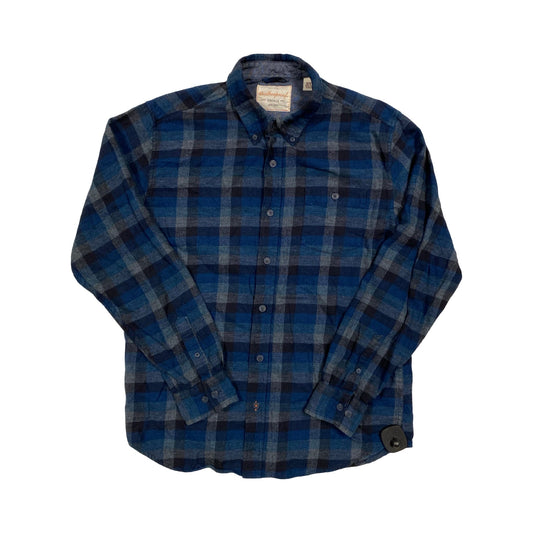 Top Ls By Weatherproof In Plaid Pattern, Size:M