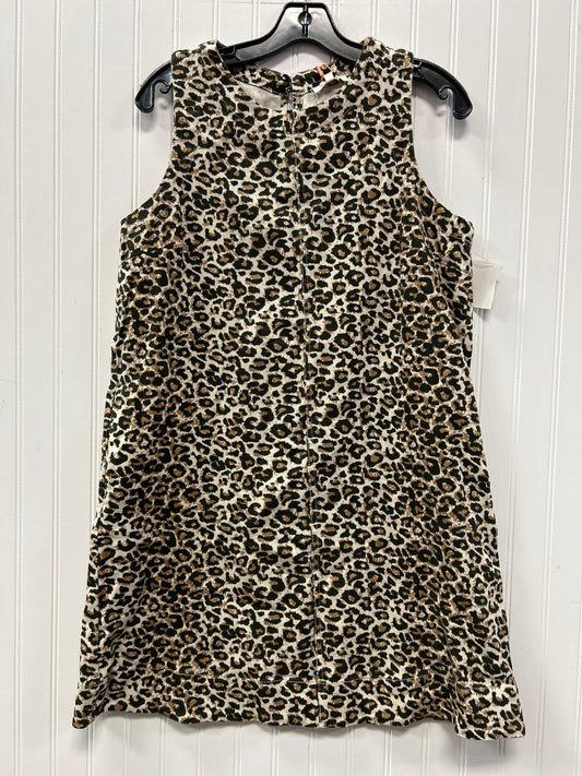 Dress Casual Midi By Skies Are Blue In Animal Print, Size:M NWT